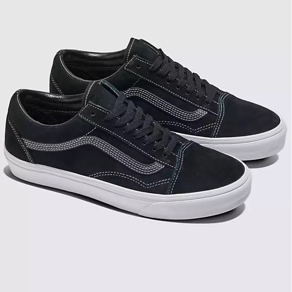 Vans Silhouette Sidestripe Old Skool Suede Women’s 8.5 NIB Unisex Repels Water